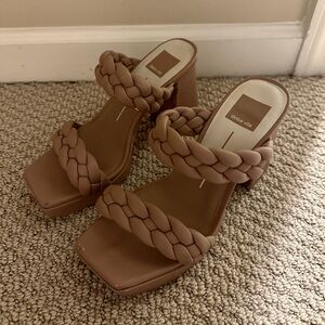 Dolce Vita Braid Platform Heels